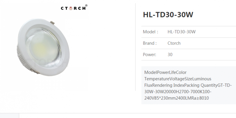 LED DownLighters