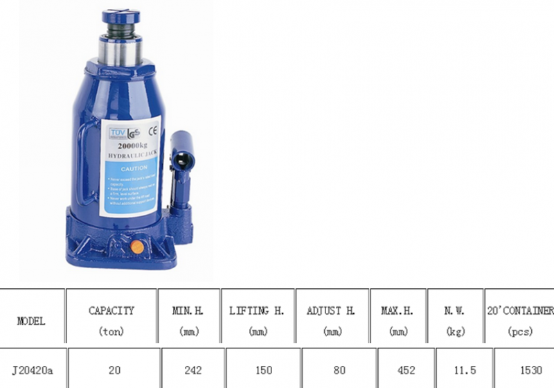 Hydraulic Bottle Jack