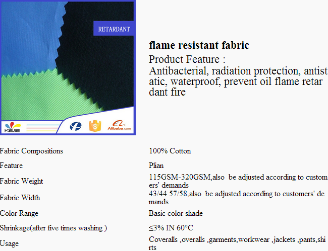 Flame Retardant Fabric