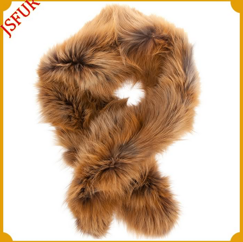 Fox fur scarf