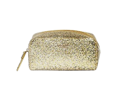 Glitter PU cosmetic bag