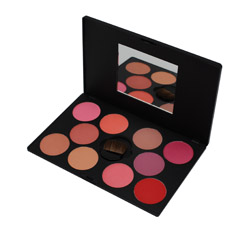 10 color blusher palette