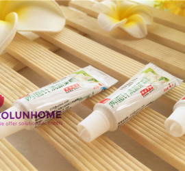 Hotel guestroom 4g Herbal Tea toothpaste