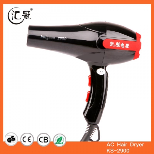 Household hair dryer